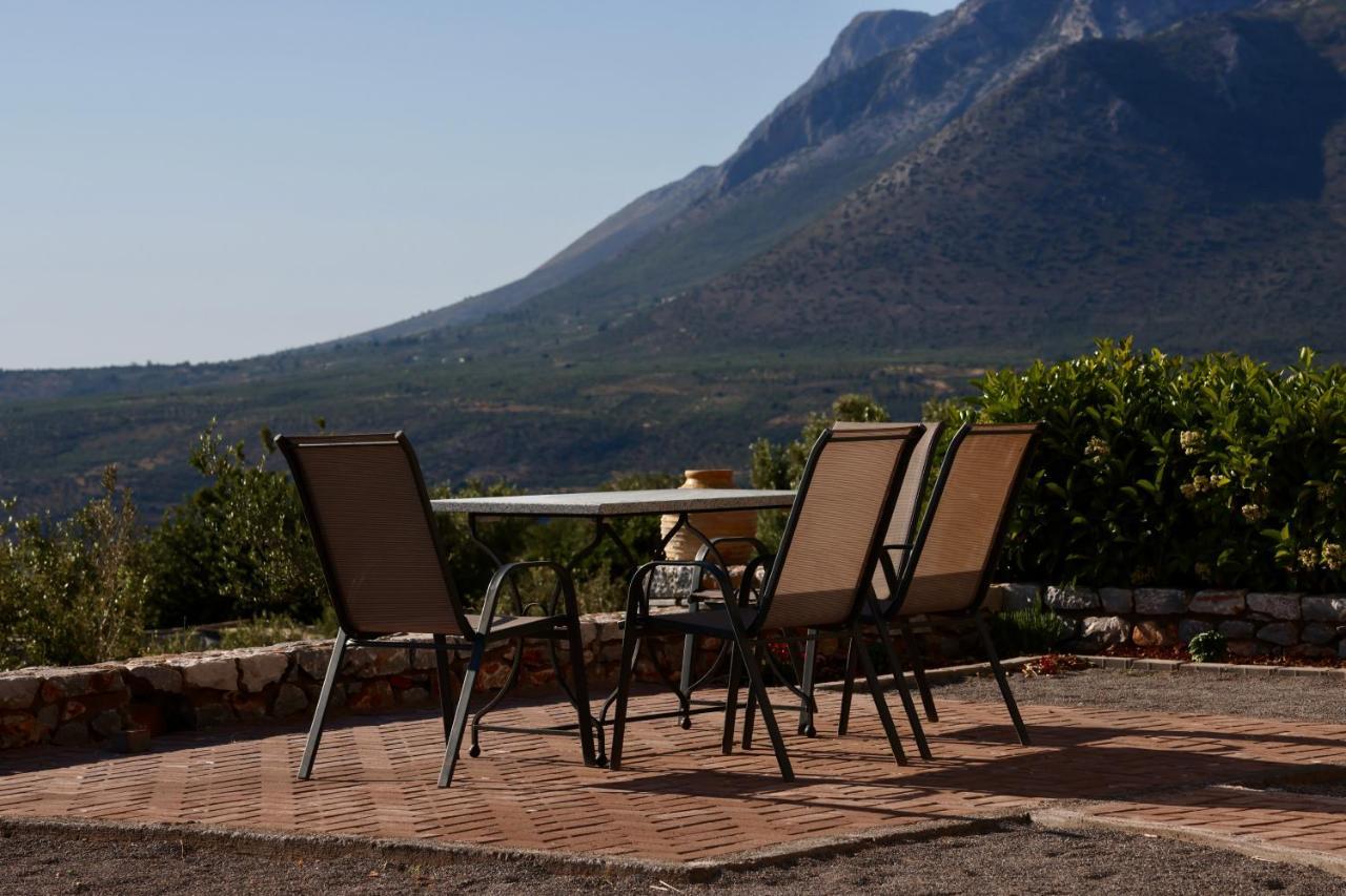 Sunset View Stone House, Areopoli Mani Villa Luaran gambar