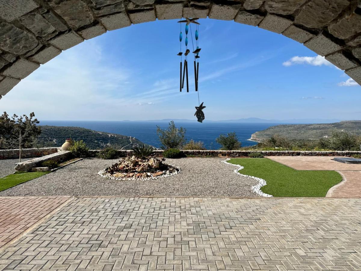Sunset View Stone House, Areopoli Mani Villa Luaran gambar